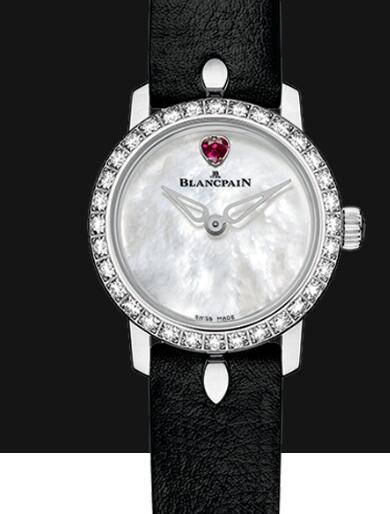 Review Blancpain Watches for Women Cheap Price Ladybird Ultraplate Replica Watch 0063D 1954 63A - Click Image to Close